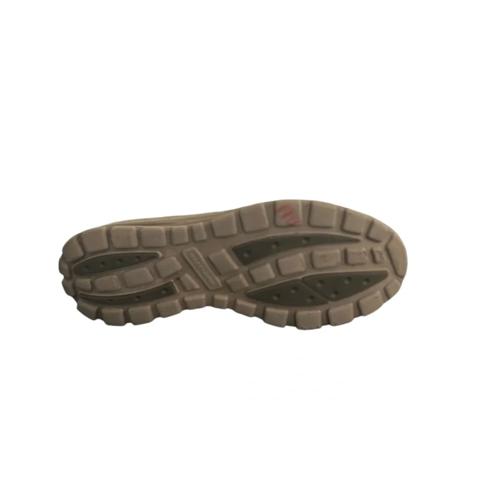 Skechers Men’s Slip-On Canvas Boat Shoes in Khaki